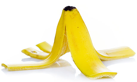 Banana-skin Don't slip... health and safety 'gone mad'?