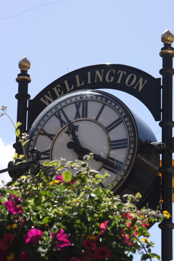 Community clock Ruck around the clock... which has now returned