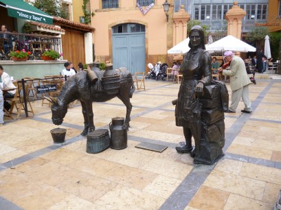 Trader and horse Trader and horse