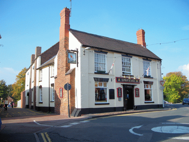 The Elephant & Castle in Dawley as it looks today