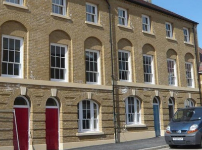The north side of Walker St, part of the former Royal Mail site.