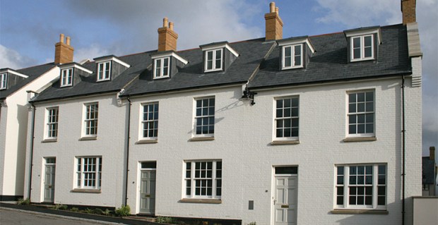 New housing on the southside of Walker St, where the tax office once stood.