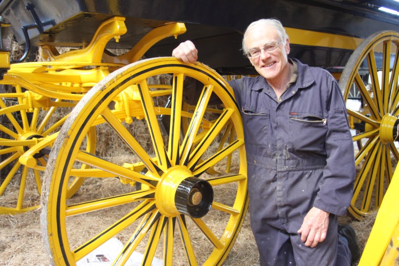 yellow wheels