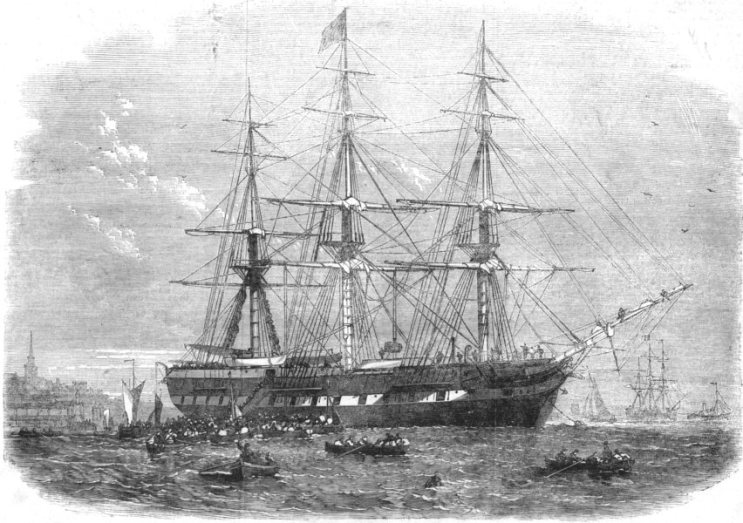 The Gertrude, which took Plimmer to Wellington in 1851.