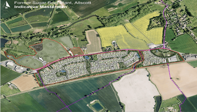 Allscott master plan