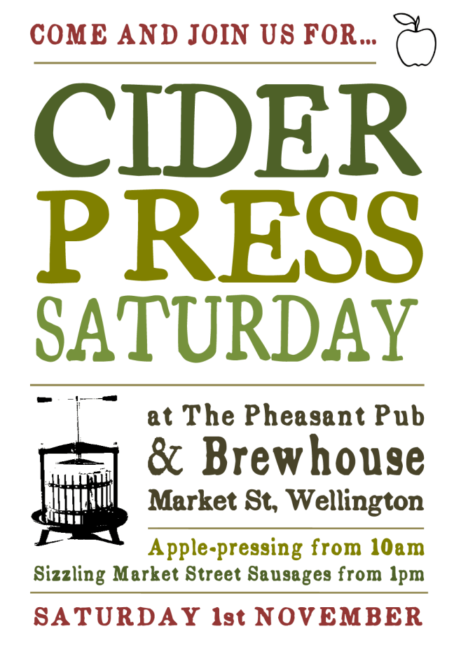 cider press poster