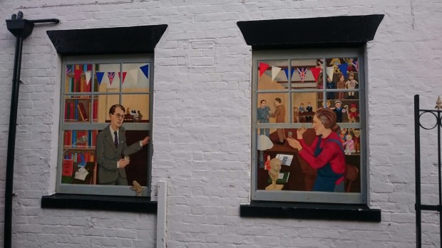 two murals